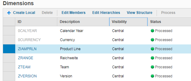 SAP UI5 interface