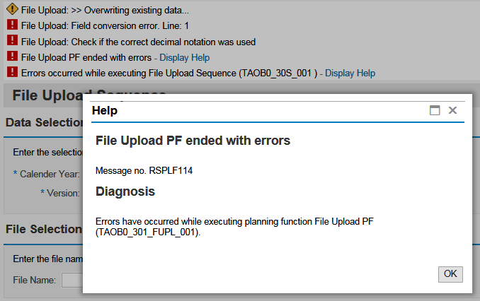 error