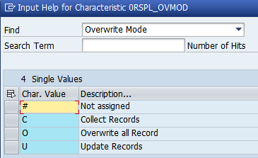 overwrite mode