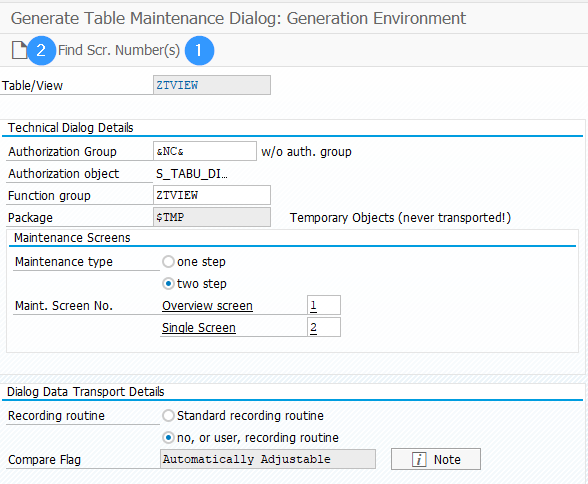 Generation environment