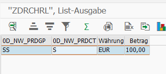 Daten im InfoProvider