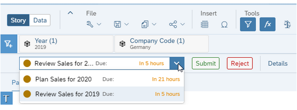 Submitting a task