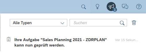 Die Aufgabe kann geprüft werden