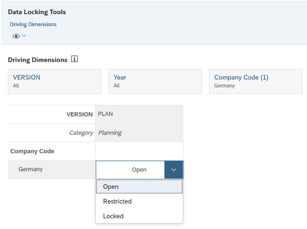 Data locking tools