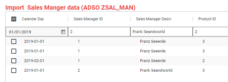 Adjust values during the import