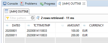 SQL Script Funktion UTC_TIMESTAMP