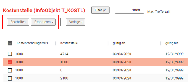Es ist nicht erlaubt, Einträge hinzuzufügen oder zu entfernen