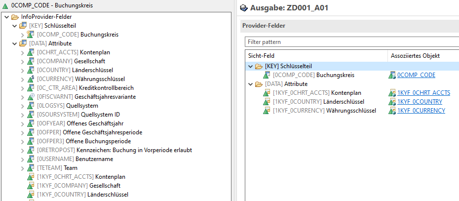 Aggregationsebene definieren