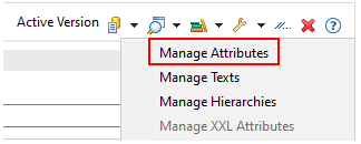 Manage attributes