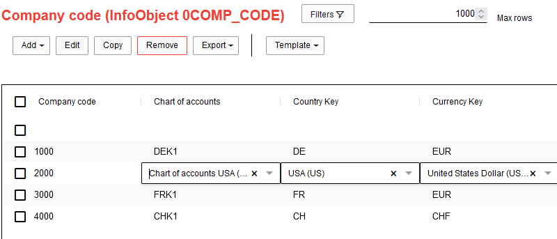 Simple master data maintenance with NextTables