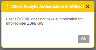 Authorization error