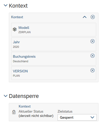 Kontext der Datensperre