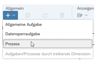 Prozess anlegen