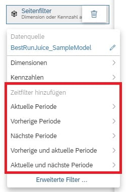 Dynamische Zeitfilter