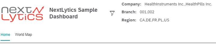 SAP Analytics Cloud Analytics Designer Header