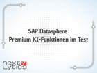 SAP Datasphere Premium KI-Funktionen im Test