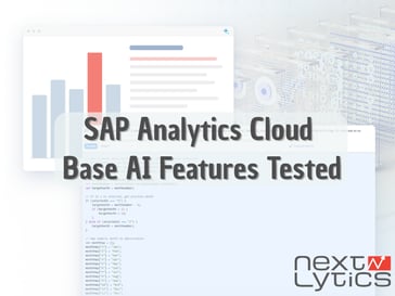 SAP Analytics Cloud Base AI Features Tested