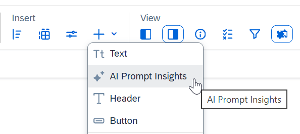 SAC Base AI Features Prompt Insights
