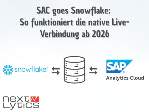 SAC goes Snowflake: So funktioniert die native Live-Verbindung ab 2026
