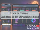 Trick or Theme: Dark Mode in der SAP Analytics Cloud