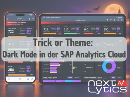 Trick or Theme: Dark Mode in der SAP Analytics Cloud