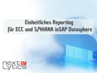Einheitliches Reporting für ECC und S/4HANA in SAP Datasphere