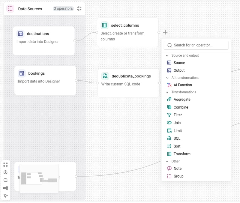 Lakeflow Designer Drag-and-Drop