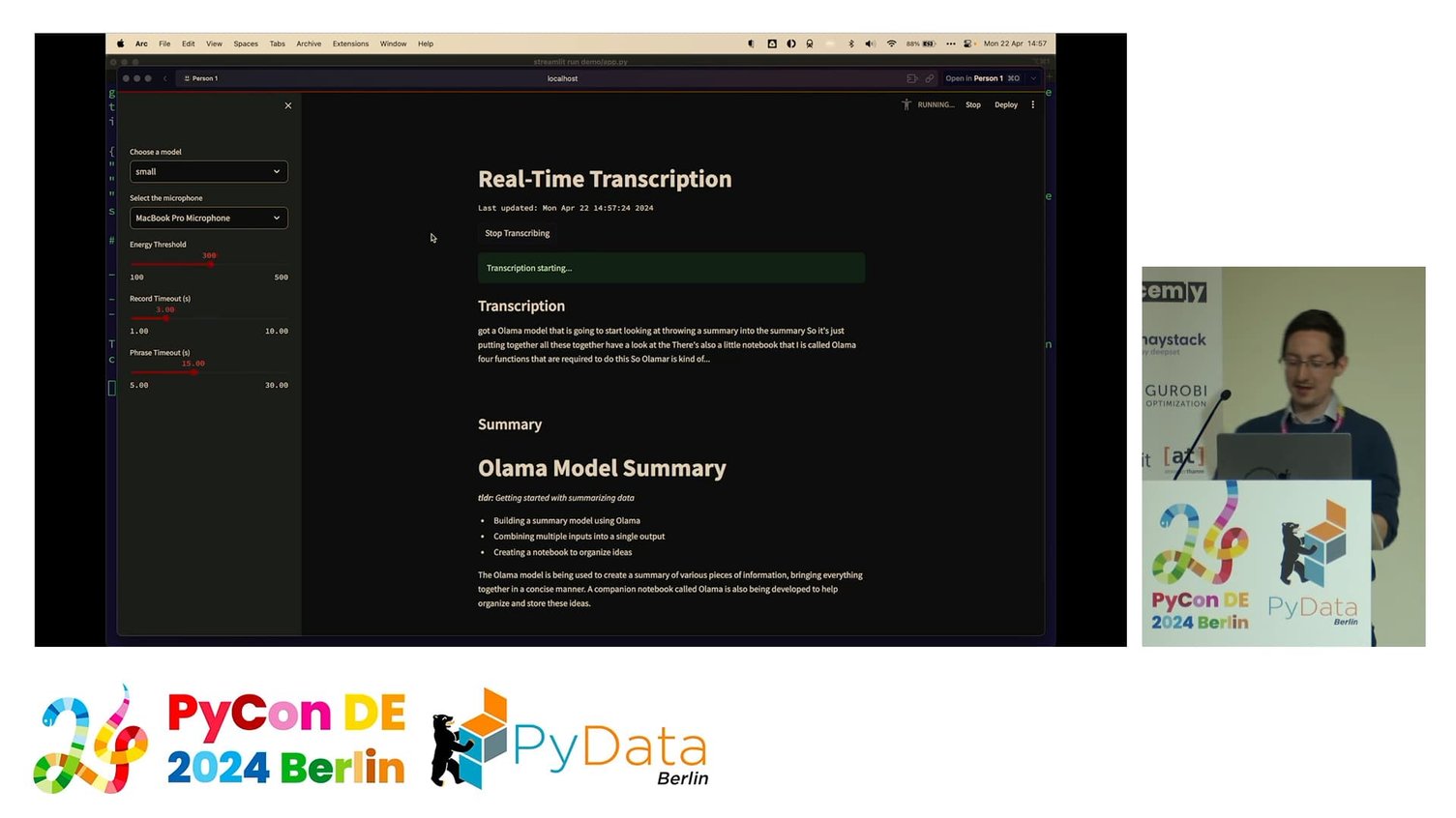 Machine learning trends at the PyCon and PyData Conference 2024