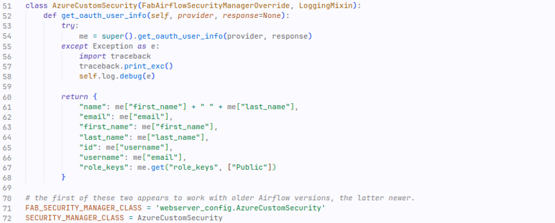 Webserver_config_SecurityManager_Single Sign On