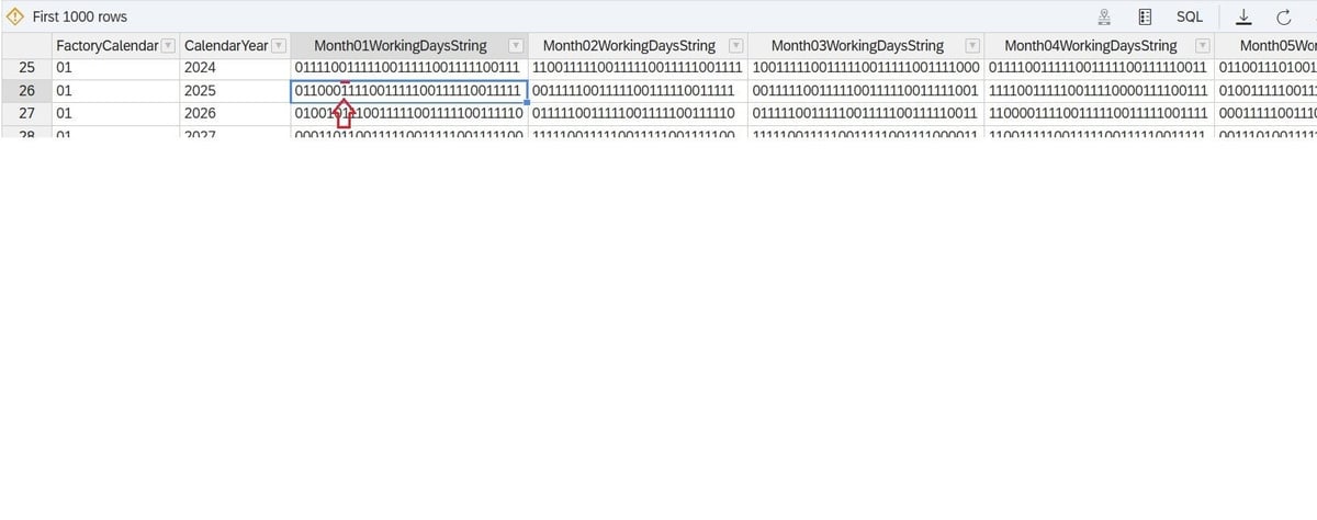 Combining Date and Factory Calendar Data in SAP Datasphere