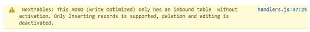 Extend ADSO Support With Nexttables 3