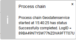 start a process chain 4