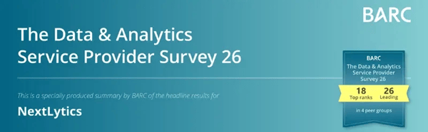 NextLytics in The Data and Anayltics Service Provider Survey 26