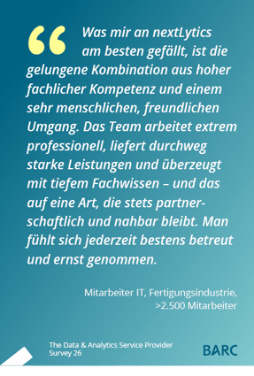 Barc-Survey-2026 Customer Quotes NextLytics