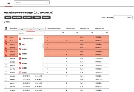 editing data with NextTables