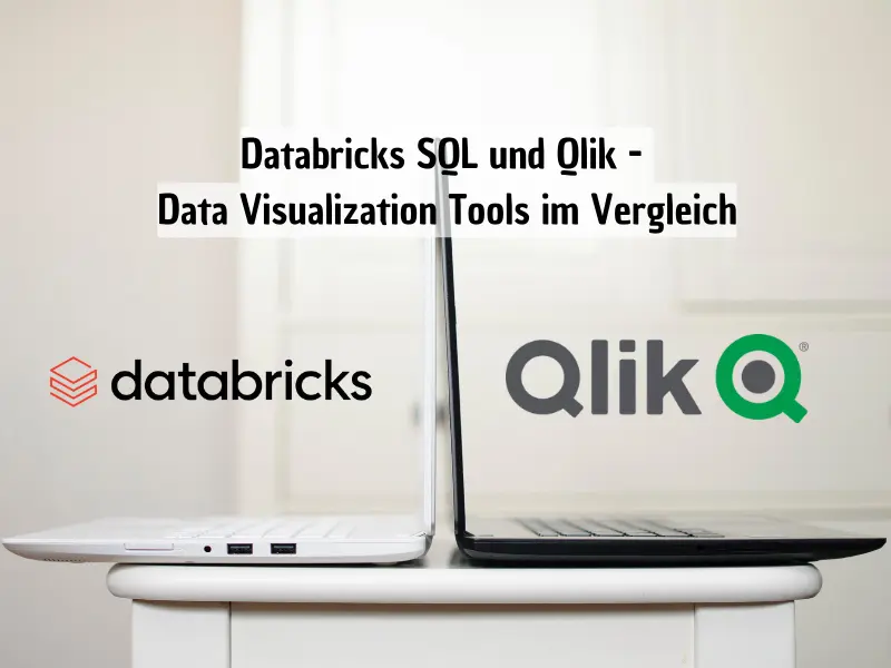 zwei_laptops_weiß_schwarz_Databricks_Qlik