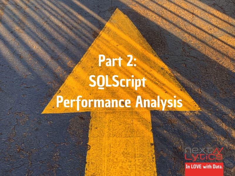 SQL Performance Analysis with SAP PlanViz