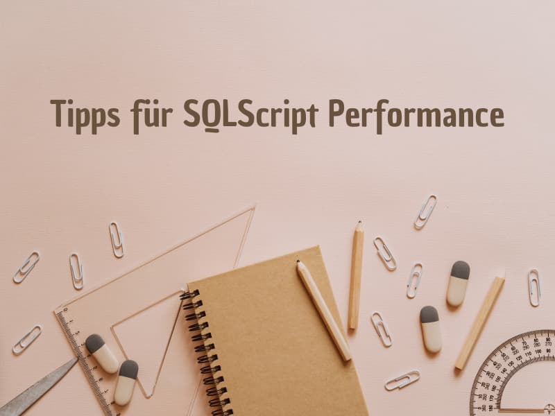 SQLScript Performance_Büroausstattung