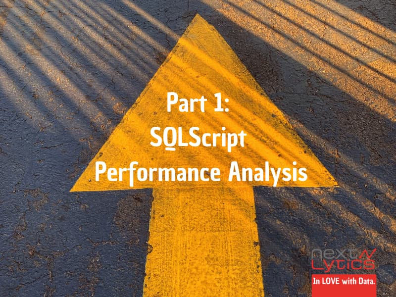 Performance analysis and optimization of SAP SQL
