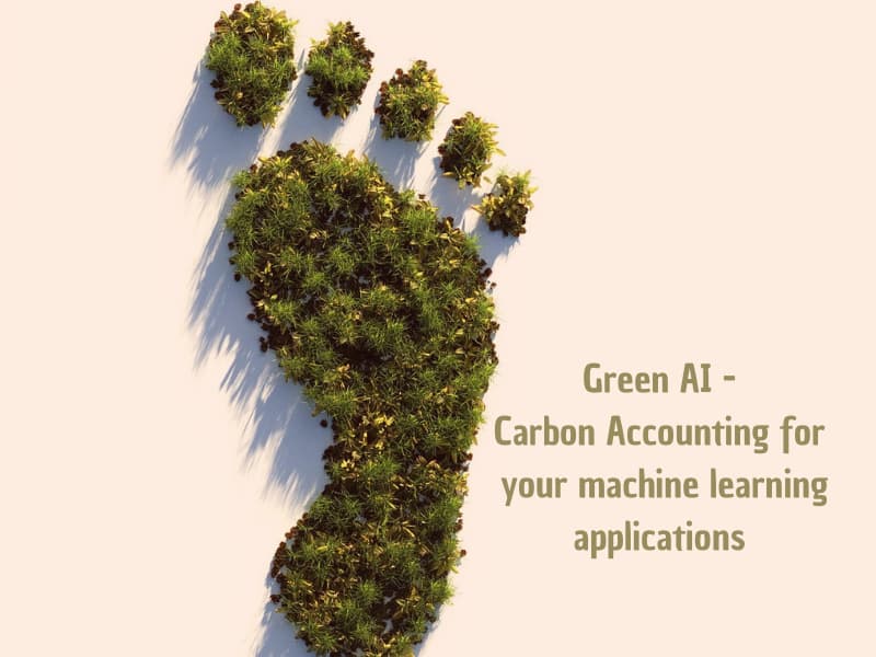 Green AI Carbon accounting green footprint