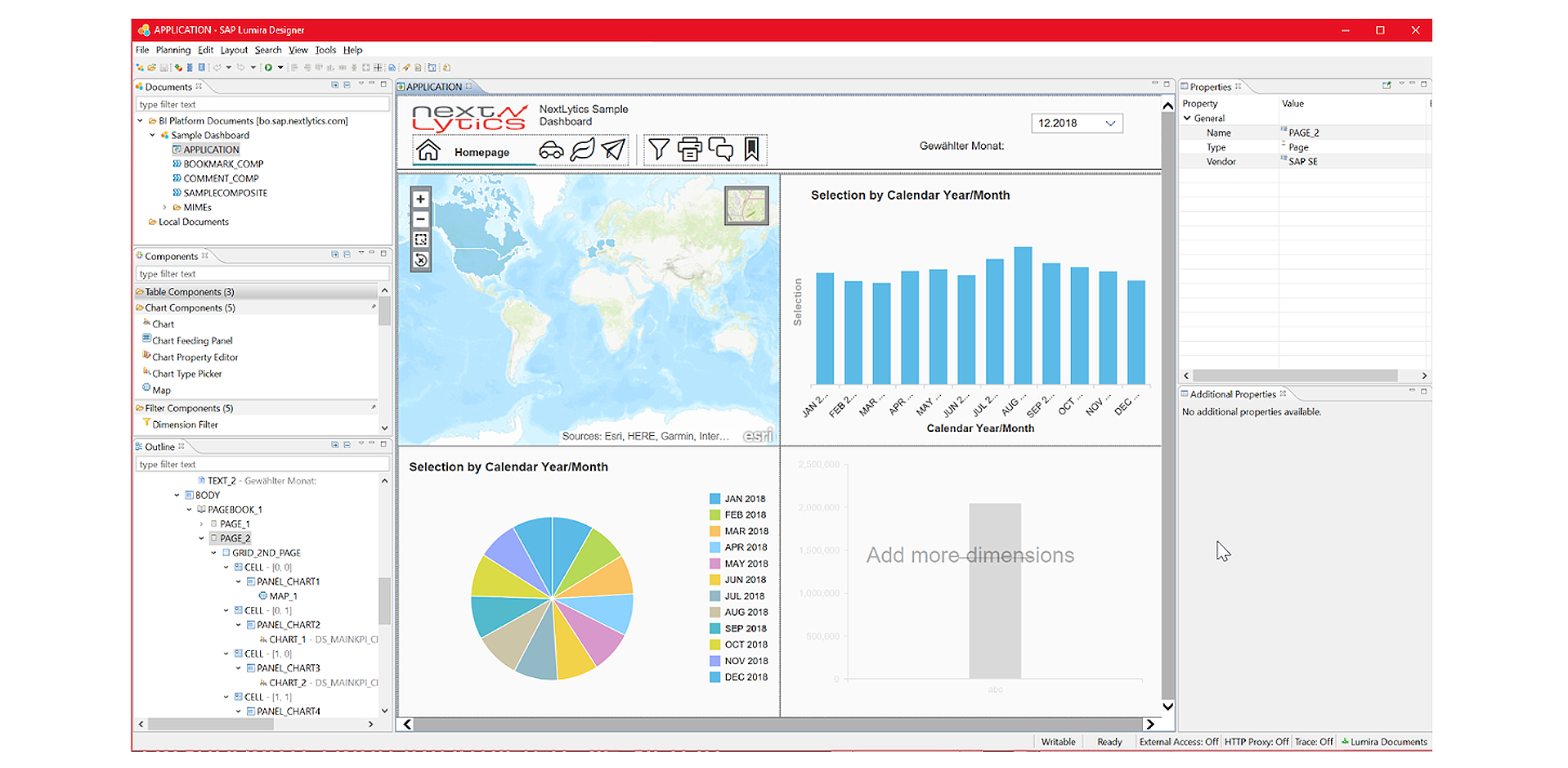 LumiraDesigner Dashboarding