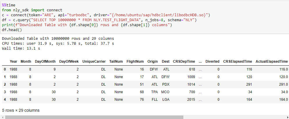 SAP HANA Connector